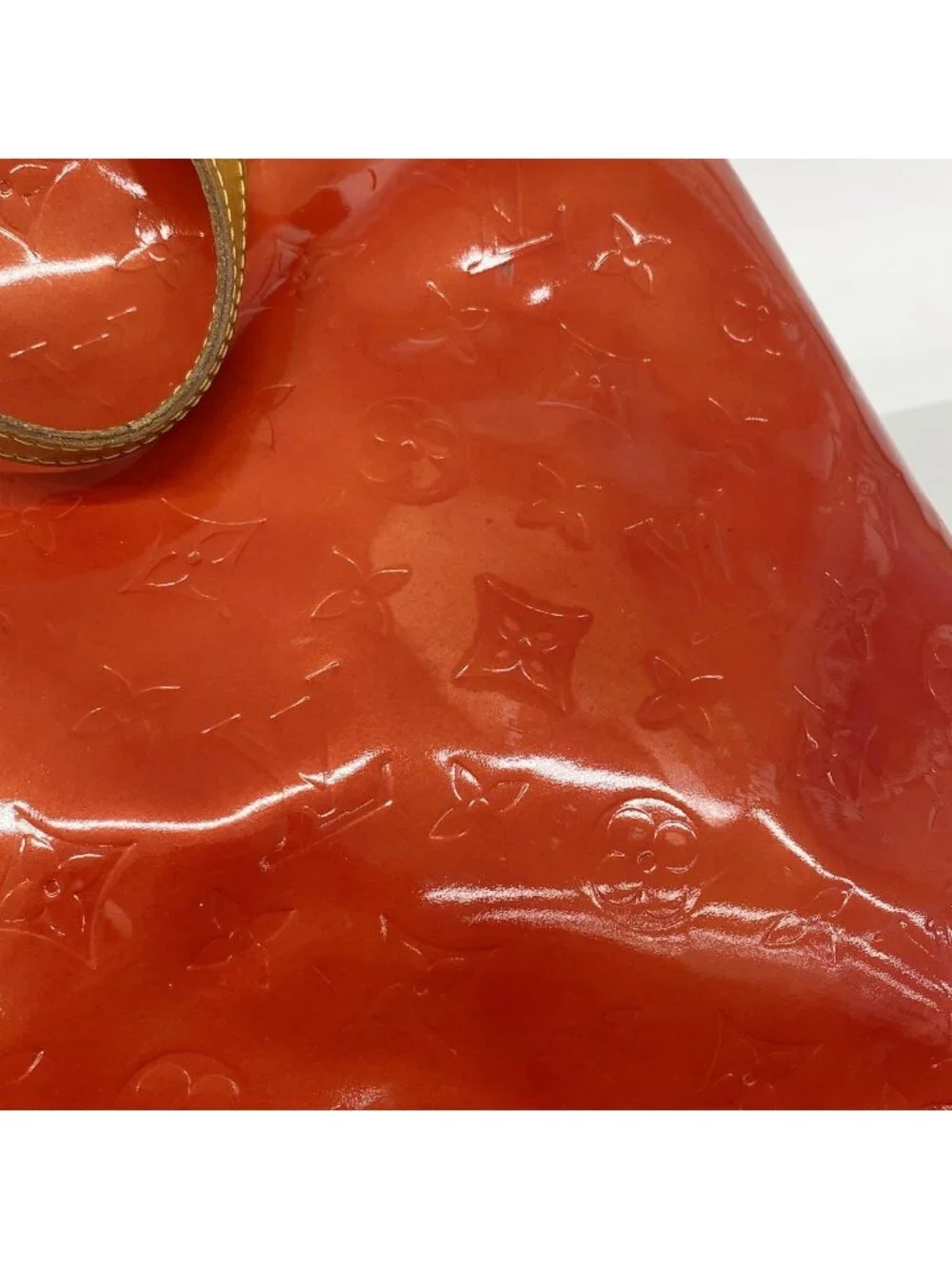 Louis Vuitton Handbag Vernis Reed MM Rouge